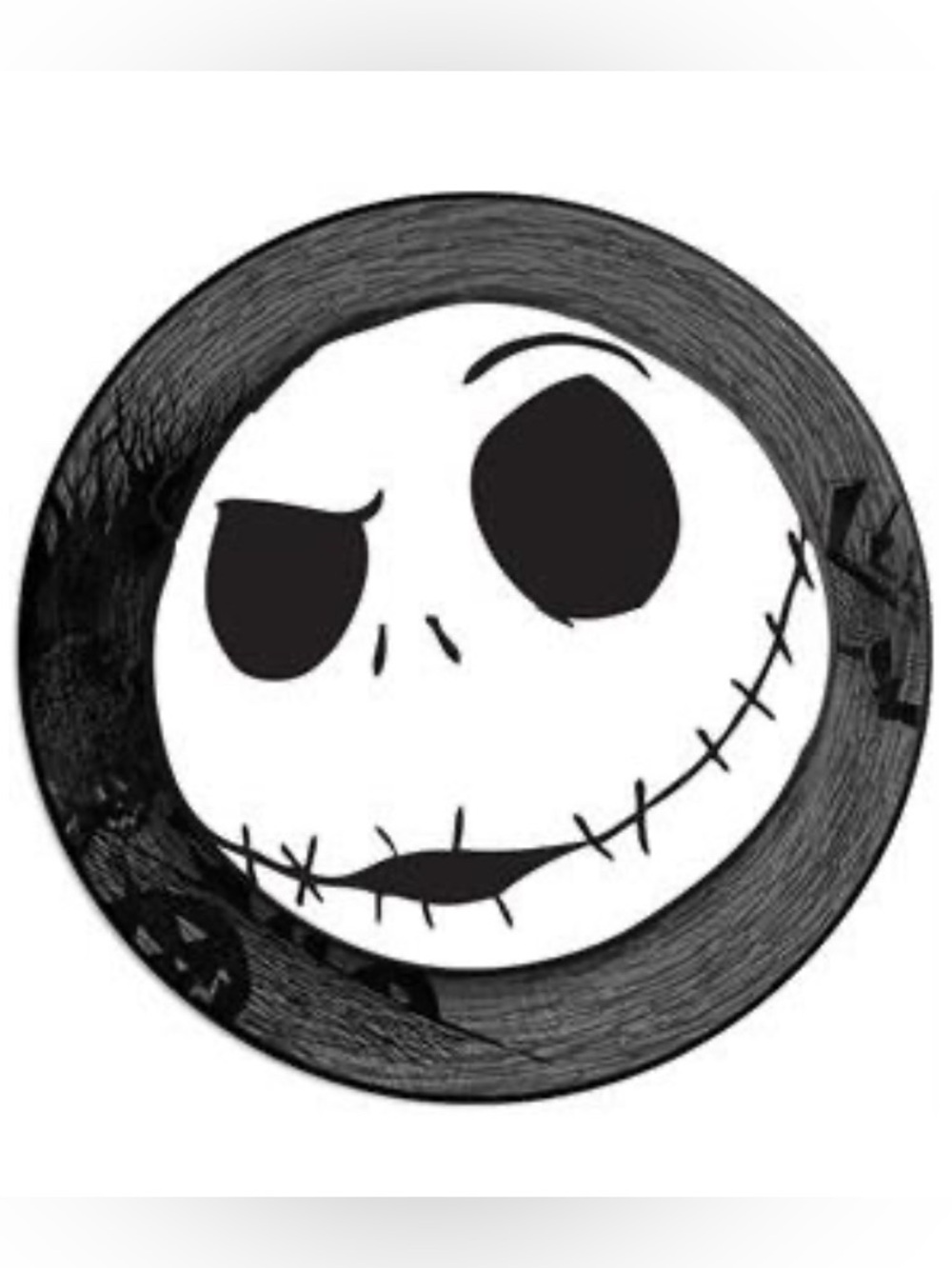Nightmare Before Christmas Jack Skellington Face 3D Wall Wobbler